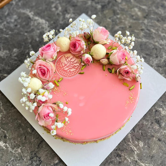 Rose & Pistachio Entremet