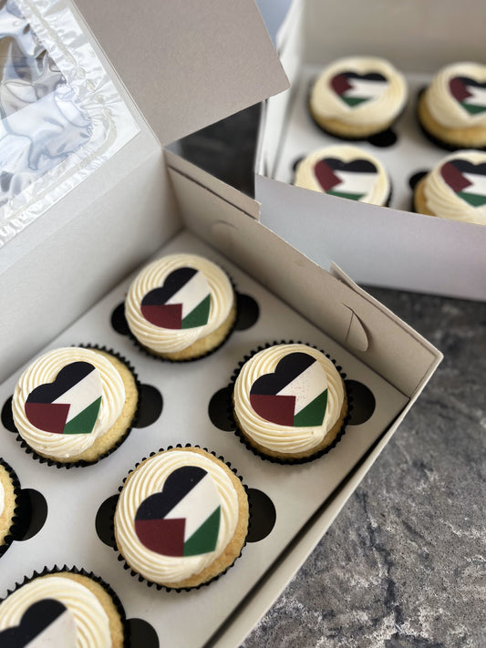 Palestine Cupcakes